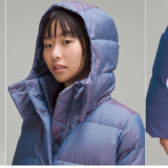 lululemon athletica Blue Puffer Jacket - Picture 6 of 13